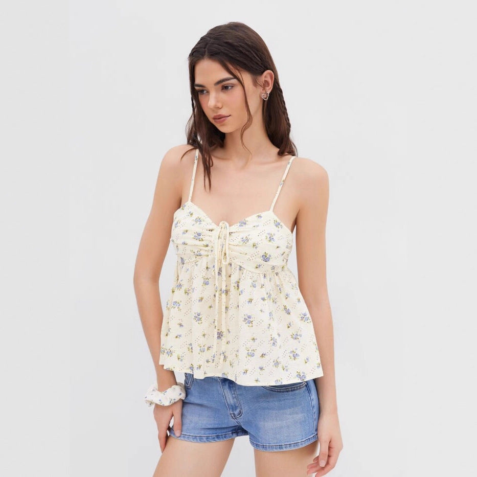 Fresh-style Top Floral-print Camisole Sweet And Versatile Spaghetti Strap by Mirlaine Univers Fresh-style Top Floral-print Camisole Sweet And Versatile Spaghetti Strap Mirlaine Univers fresh-style-top-floral-print-camisole-sweet-and-versatile-spaghetti-strap 0 Fresh-style Top Floral-print Camisole Sweet And Versatile Spaghetti Strap Mirlaine Univers Fresh-style Top Floral-print Camisole Sweet And Versatile Spaghetti Strap