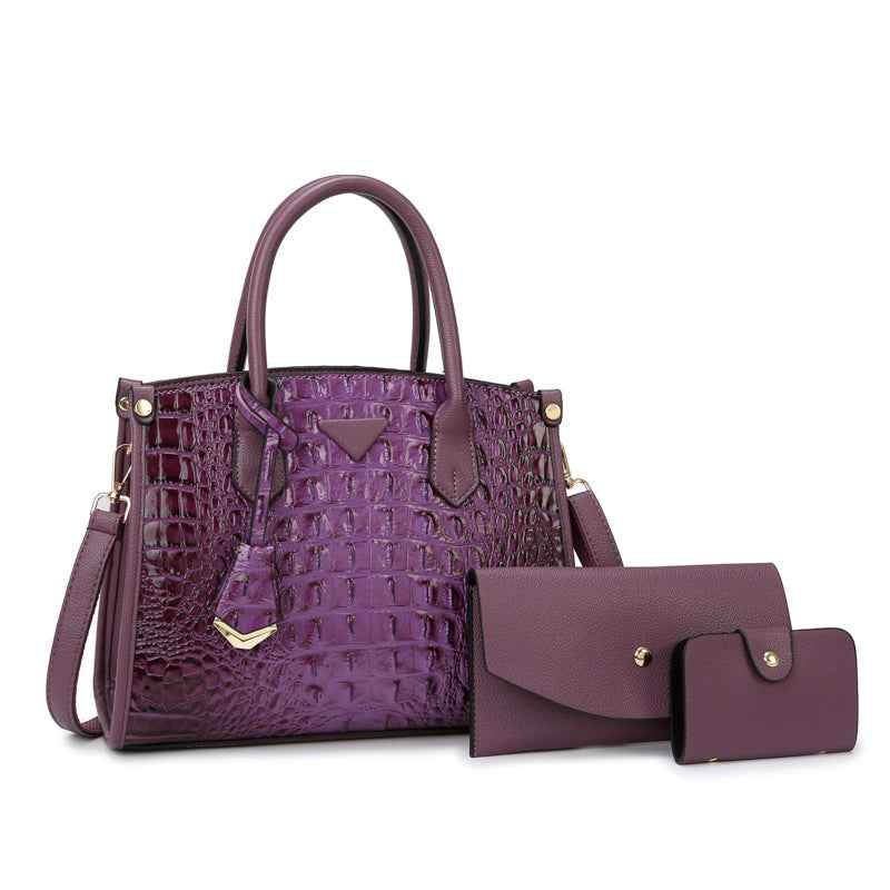 Vintage Crossbody Statement Handbag Set For Women