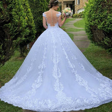 Wedding Dress White Vintage Lace Wedding Dress by Mirlaine Univers