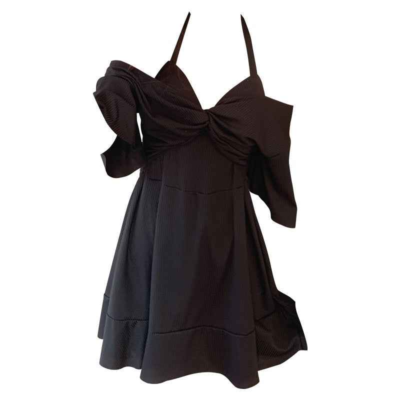 Womens Figure-Flattering Modest One-Piece Skirted Spa Swimsuit