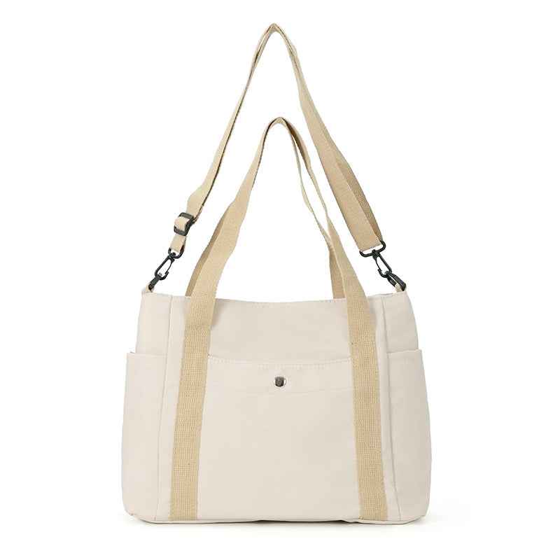 Stylish High-capacity Tote Shopping Bag That Can Be Carried By Hand Or Worn As A Crossbody Bag