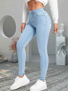 Fashionable Slim-fit Versatile Womens Jeans