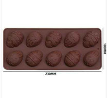 Silica Gel Easter Eggs Bunny Chocolate Mold