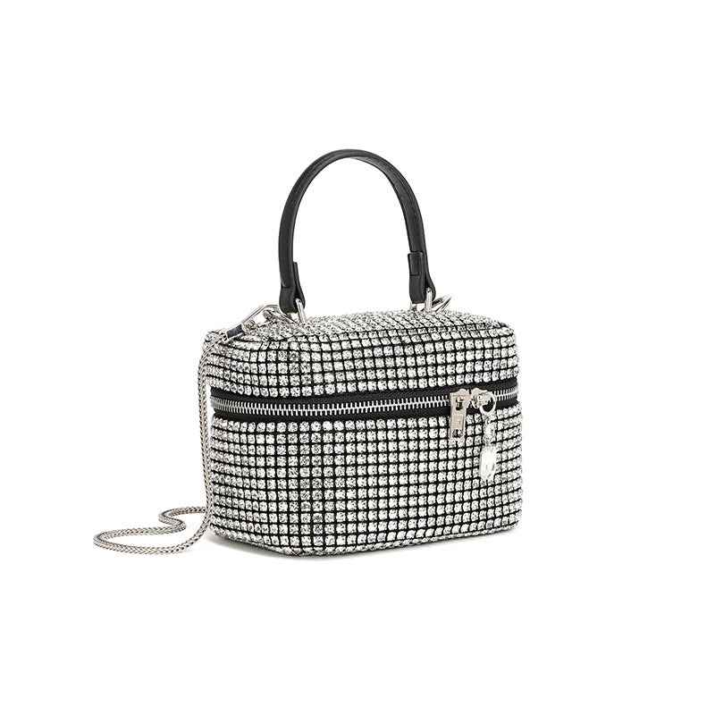 Spring New Fashion Chain ShoulderCrossbody Small Square Handbag