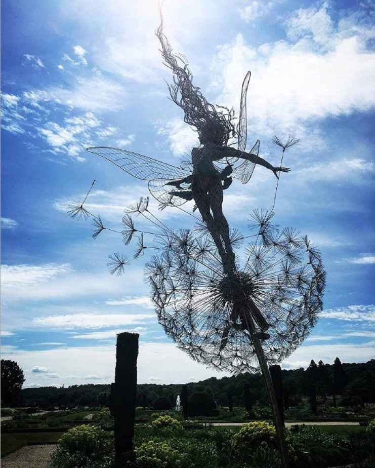 Flower Fairy Elves Dance With Dandelions