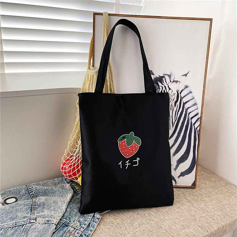 Printed Vegetable A Simple Portable Mommy Shoulder Bag