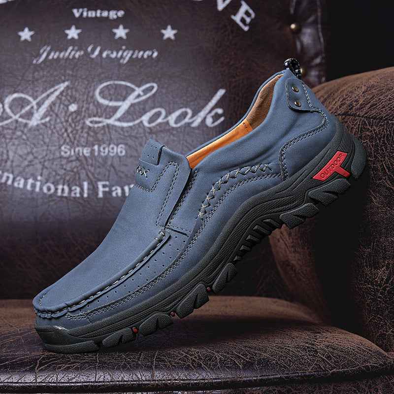 Casual Men's Large Outdoor Baotou Hiking Shoes