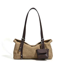 Retro Suede Pillow Bag For Women Large Capacity Perfect For Fall And Winter