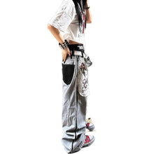 Loose Casual Denim Jeans With A Punk Edgeperfect For A Tomboy Or Edgy Cowgirl Look