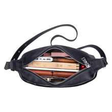Womens Casual Commuter Fashion First-Layer Cowhide Shoulder Crossbody Bag