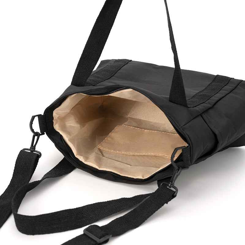 Stylish High-capacity Tote Shopping Bag That Can Be Carried By Hand Or Worn As A Crossbody Bag