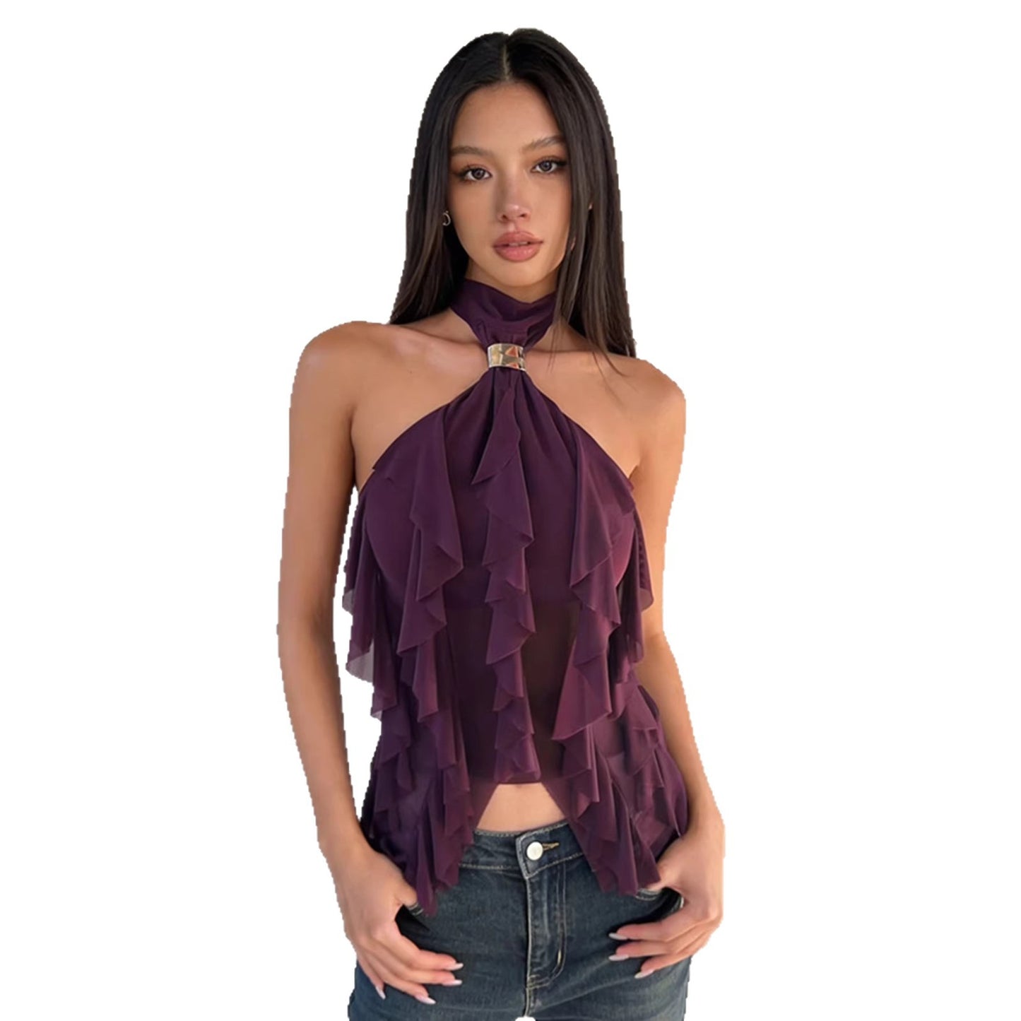 Women's Fashion Halterneck Off-shoulder Elegant Top For Women by Mirlaine Univers Women's Fashion Halterneck Off-shoulder Elegant Top For Women Mirlaine Univers womens-fashion-halterneck-off-shoulder-elegant-top-for-women 0 Women's Fashion Halterneck Off-shoulder Elegant Top For Women Mirlaine Univers Women's Fashion Halterneck Off-shoulder Elegant Top For Women