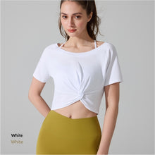 Women's Knotted Pilates Short-Sleeve T-Shirt by Mirlaine Univers Women's Knotted Pilates Short-Sleeve T-Shirt Mirlaine Univers womens-knotted-pilates-short-sleeve-t-shirt 0 Women's Knotted Pilates Short-Sleeve T-Shirt Mirlaine Univers Women's Knotted Pilates Short-Sleeve T-Shirt