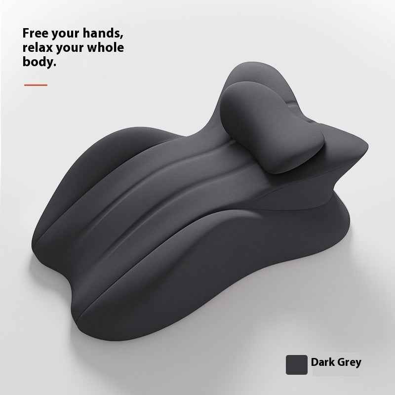 Leg Lifting And Playing Mobile Phone Face Pillow Bed Polyester Cotton Decompression