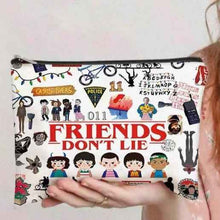 Womens Canvas Clutch With English Pattern