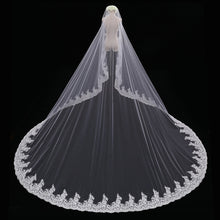 Bride Wedding Master Wedding Veil Long Long Tail by Mirlaine Univers