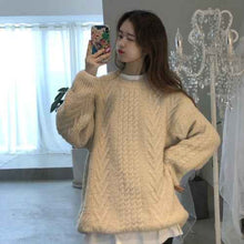Women's Sweaters For Early Autumn And Winter Are Loose-fitting