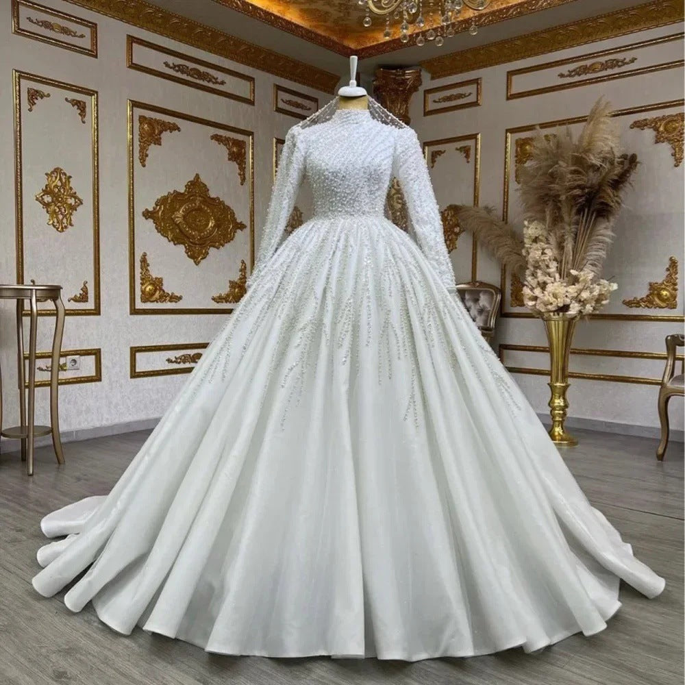 Bride Owner Wedding Dress Trailing Wedding Pettiskirt by Mirlaine Univers