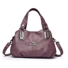 European And American-style Handbag Made From Soft Leather