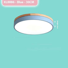 Macaron Round Bedroom Simple Study Living Room Ceiling Lamp