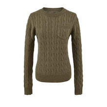 Korean-style Relaxed Versatile Purple Sweater For Petite Women