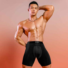 Mens Extended Ice Silk Sports Underwear