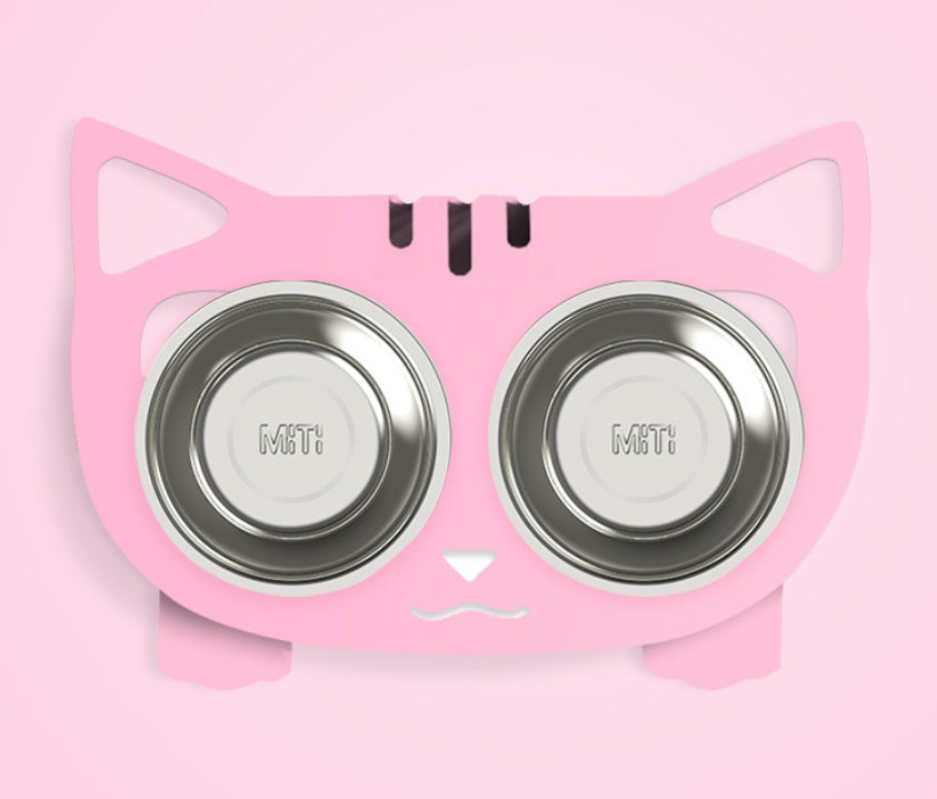 Anti-falling Cat Dog Feeding Water Bowl by Mirlaine Univers