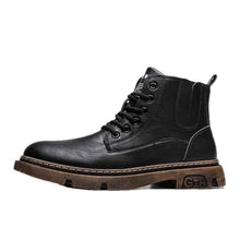 Autumn Leather Boots Men's Versatile Retro Trendy Versatile Casual Martin Shoes