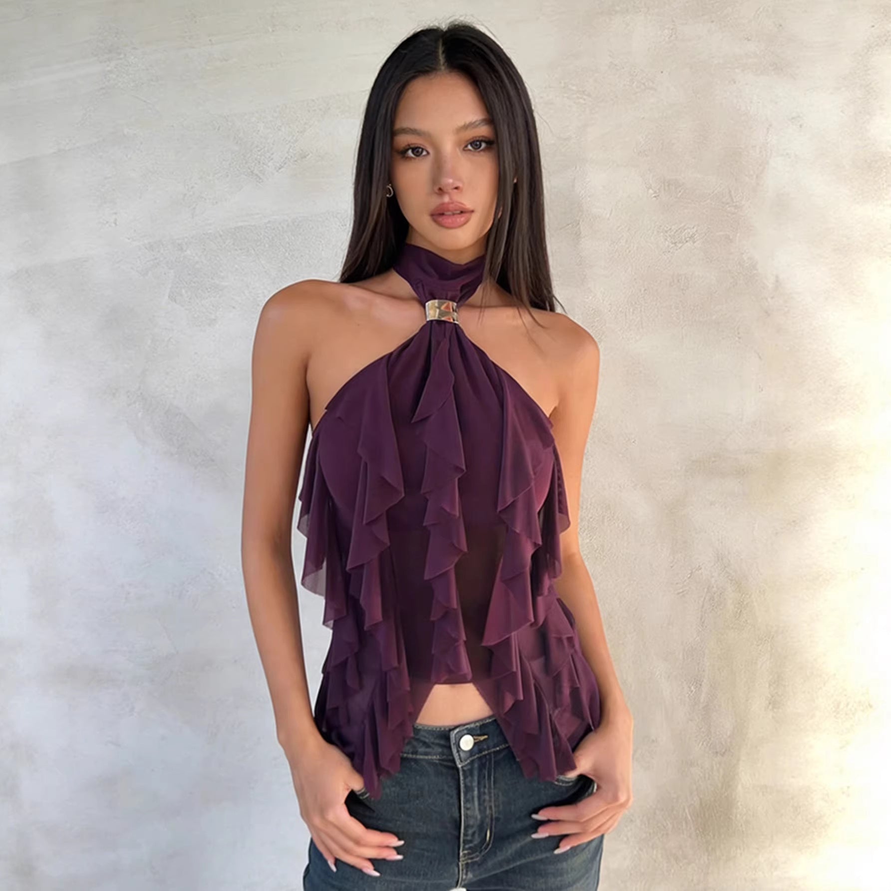 Women's Fashion Halterneck Off-shoulder Elegant Top For Women by Mirlaine Univers Women's Fashion Halterneck Off-shoulder Elegant Top For Women Mirlaine Univers womens-fashion-halterneck-off-shoulder-elegant-top-for-women 0 Women's Fashion Halterneck Off-shoulder Elegant Top For Women Mirlaine Univers Women's Fashion Halterneck Off-shoulder Elegant Top For Women