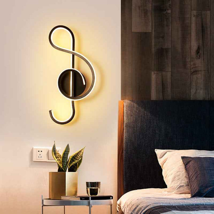 Applique murale LED pour salon, balcon, escalier, couloir ou chevet de chambre