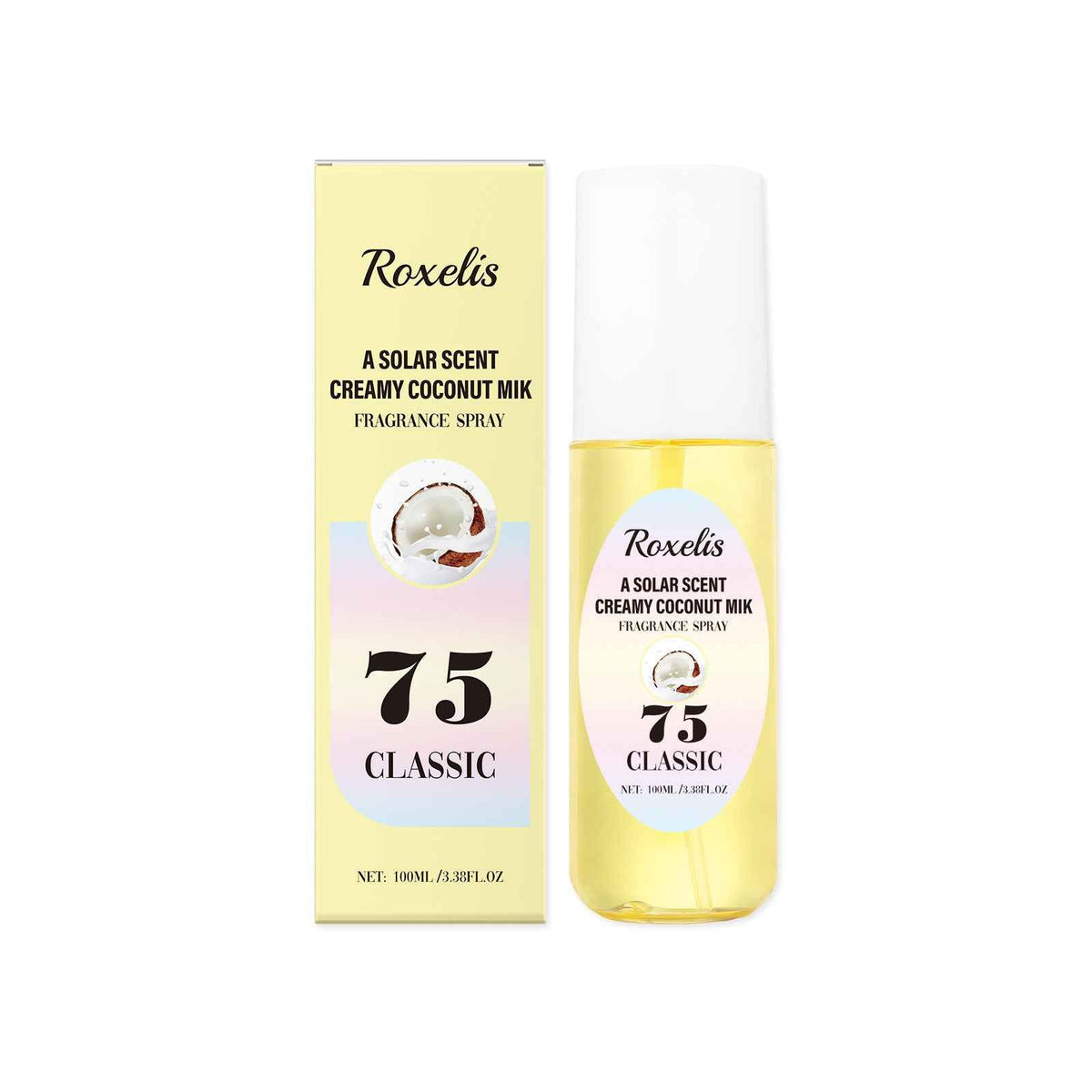 Light Perfume Coconut Milk Body Fragrance Lasting