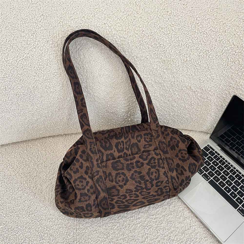 Stylish Leopard-Print Tote Bag For Women
