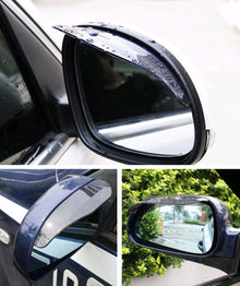 Car Rearview Mirror Rain Protection Eyebrows 2-piece Set by Mirlaine Univers