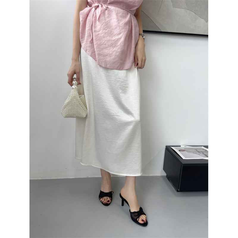 Fashionable Bow-Tie Open-Toe Mesh High-Heel Slide Sandals For Women