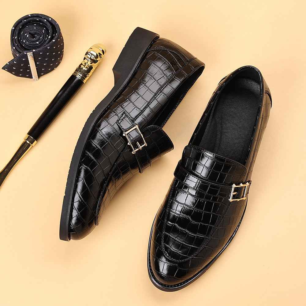 Mens Stylish Casual Plus-size Leather Shoes