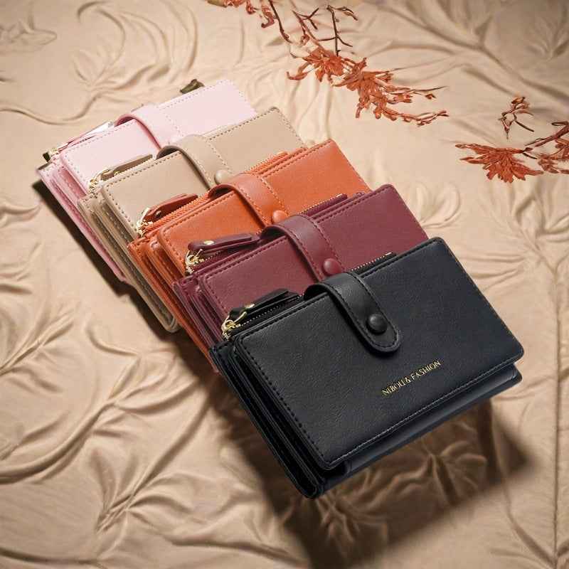Womens Stylish Casual High-Capacity Minimalist Coin Purse