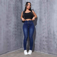 Women's Stretchy Slim-fit High-waisted Denim Jeans