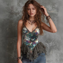 Printed Top Fashionable And Sexy With Ruffled Mesh Trim by Mirlaine Univers Printed Top Fashionable And Sexy With Ruffled Mesh Trim Mirlaine Univers printed-top-fashionable-and-sexy-with-ruffled-mesh-trim 0 Printed Top Fashionable And Sexy With Ruffled Mesh Trim Mirlaine Univers Printed Top Fashionable And Sexy With Ruffled Mesh Trim