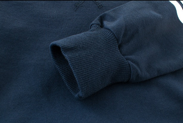 Boy's long sleeve round neck pullover by Mirlaine Univers
