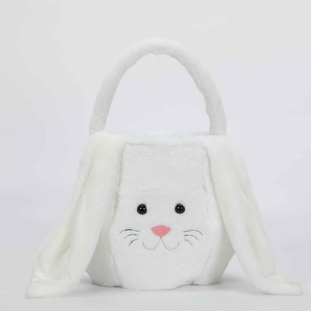 Easter Decoration Handbag Embroidered Plush Basket