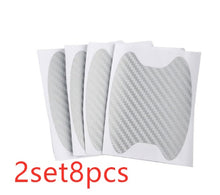 4pcs Set Of Door Stickers Carbon Fiber Scratch-resistant Car Handle Stickers by Mirlaine Univers