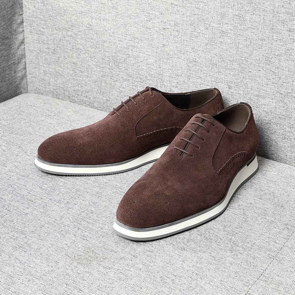 All-matching British Style Suit Business Formal Wear Leather Shoes