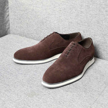All-matching British Style Suit Business Formal Wear Leather Shoes