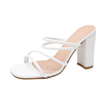 New Super Slimming White Sandals For Women Summer