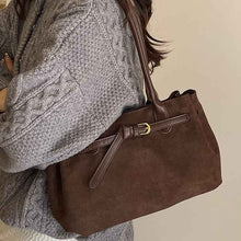 Womens Stylish Vintage Suede Bag