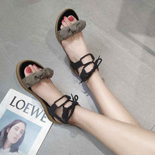 Cute fashion bow tie women sandals
