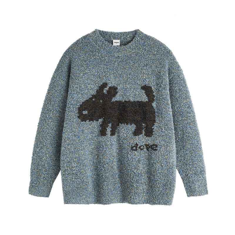 Puppy Pattern Sweater Men's And Women's Sweaters