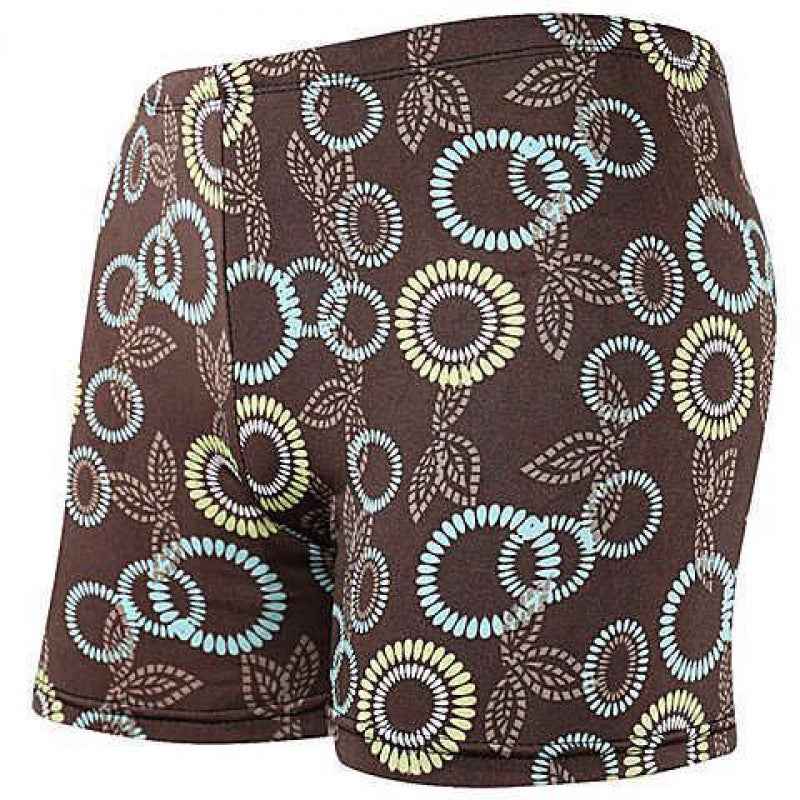Color men's swimming trunks