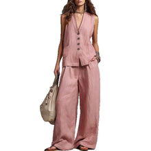 Seasonal Laid-back Linen Suit