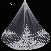 Bride Wedding Master Wedding Veil Long Long Tail by Mirlaine Univers